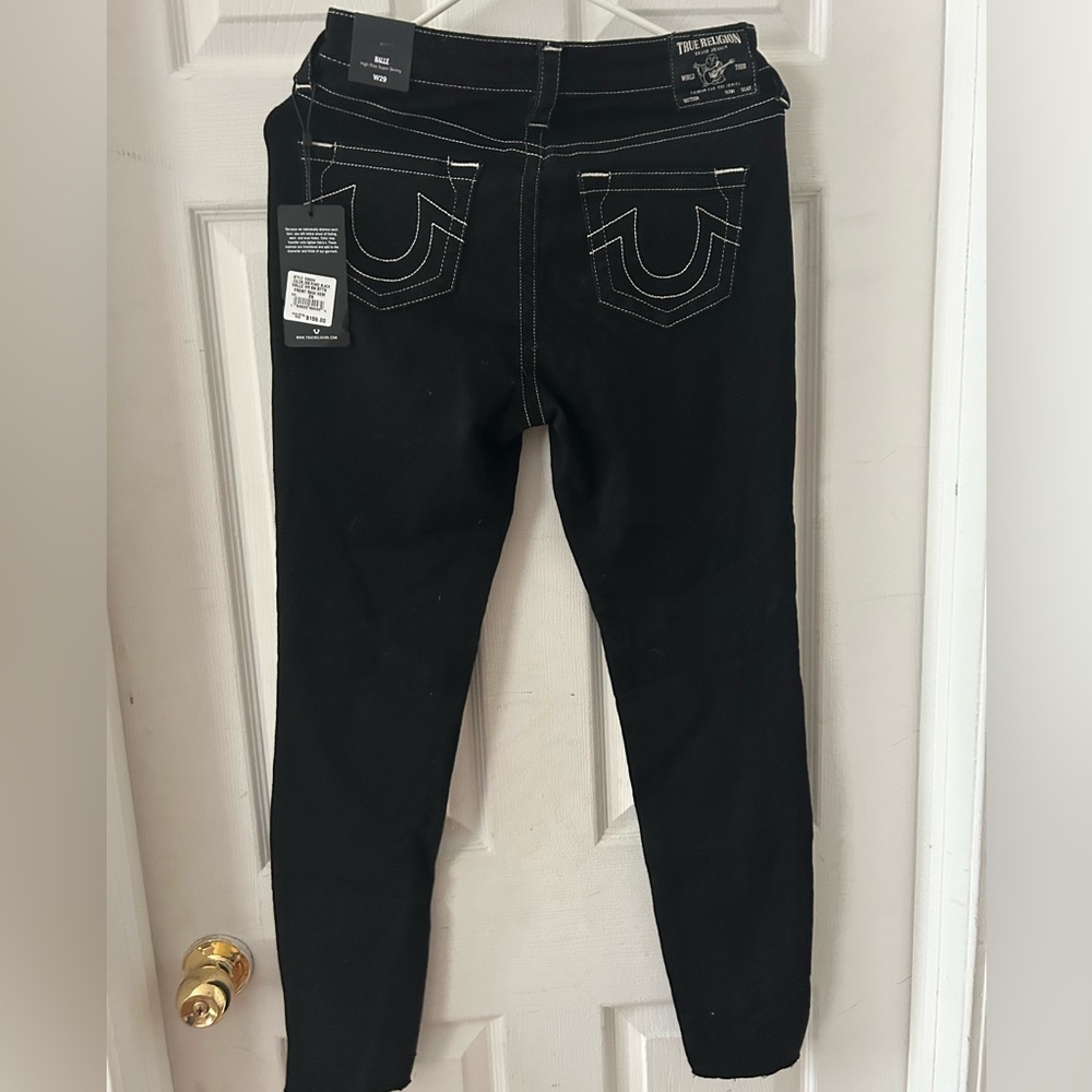 NWT TRUE RELIGION Halle High Rise skinny jeans size 29